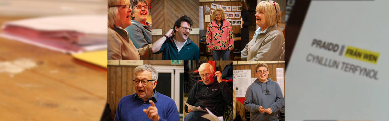 Baner R Cast Cymunedol Praidd